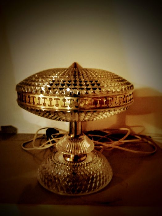 Lampka nocna kryształowa