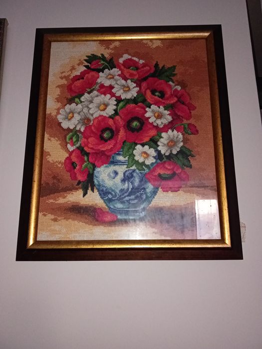 Obraz ręcznie wyszywany