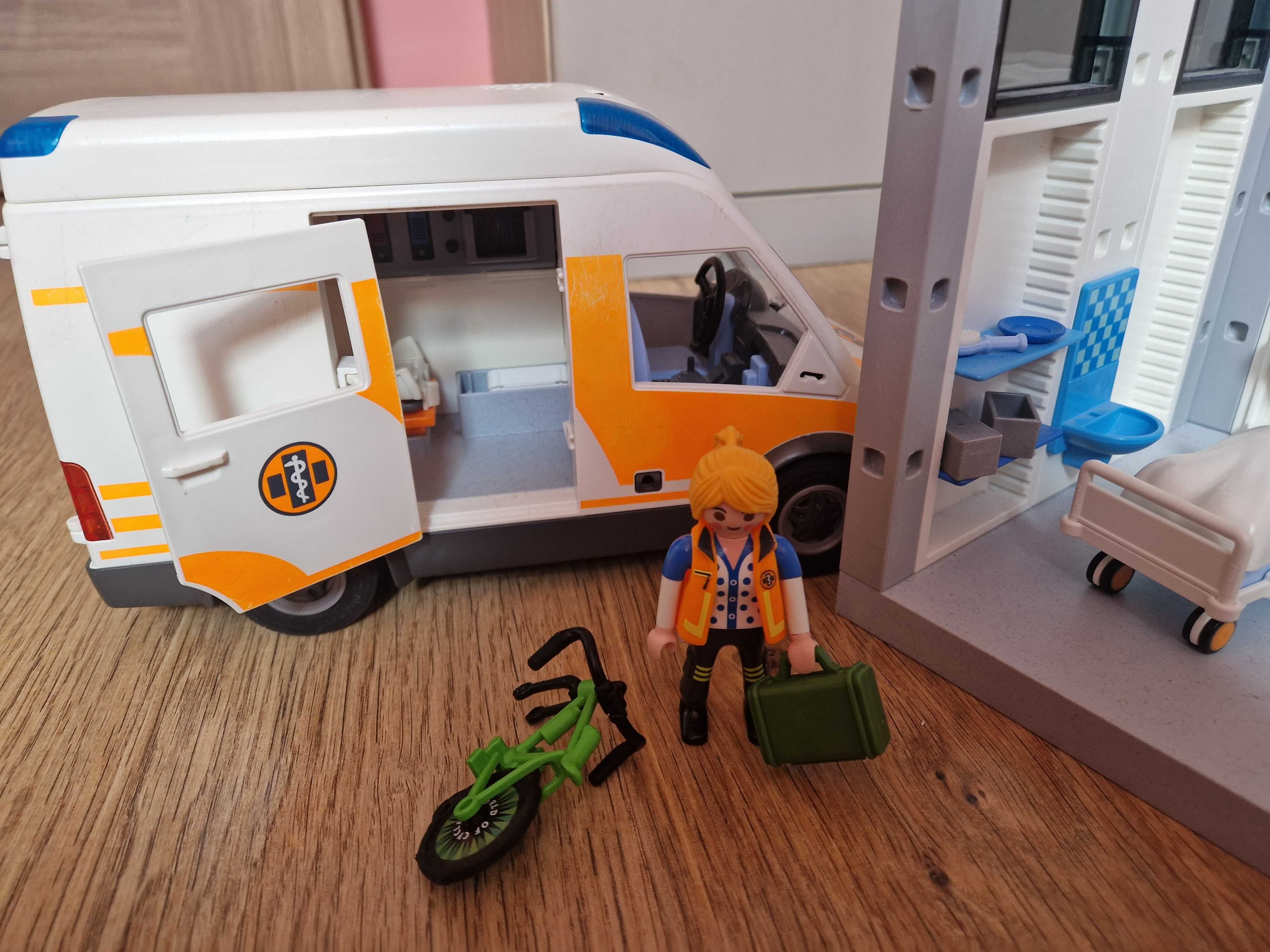 Playmobil szpital 70191 i karetka 70049