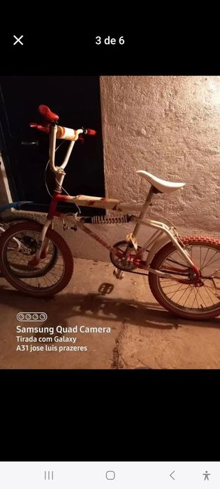 Bicicletas BMX bastante antigas