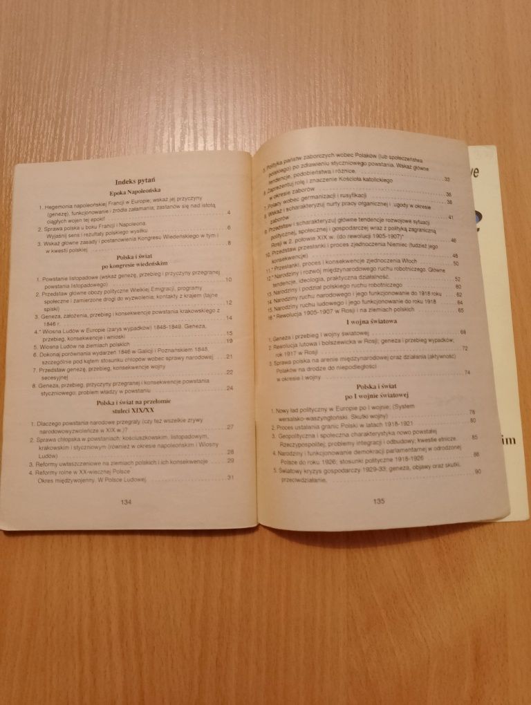 Jak odpowiadać z historii? opracowanie