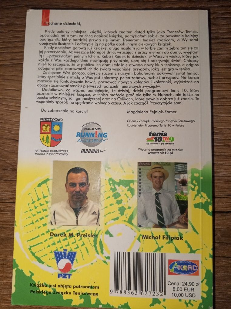 Tenisowe przygody Radka i Kuby - Darek M. Preisner, Michał Filipiak
