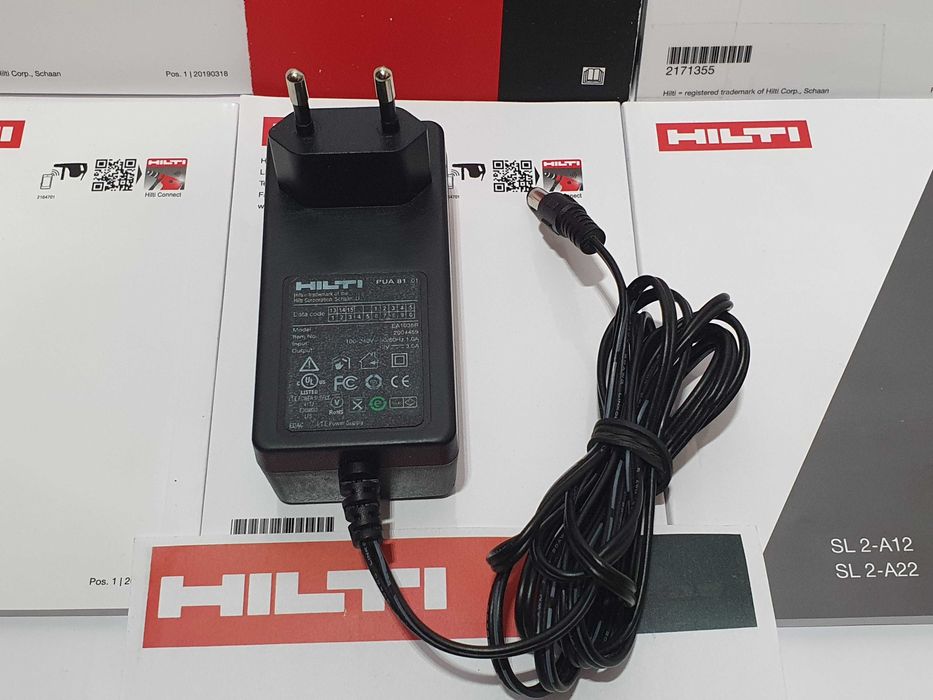 Zasilacz do niwelatora lasera HILTI PR 30,2,3,35 PRI-36, PRI ladowarka