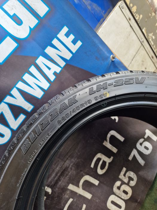 Opony zimowe 225/45/19 Bridgestone Para Nowe