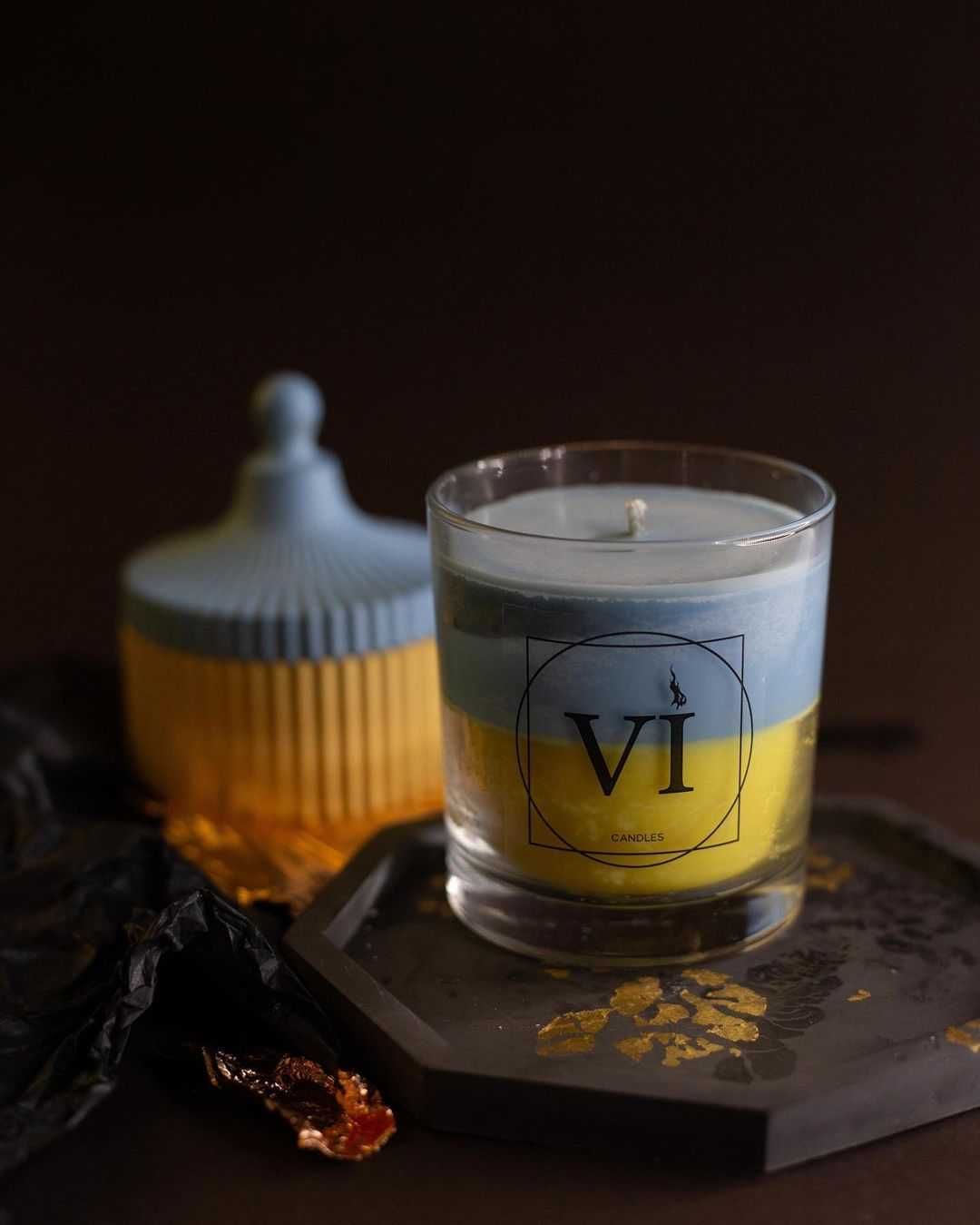 Свічка Vi Candles Мрія 250 г соєвий віск, ручна робота