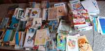 Conjunto de 700 Postais Diversos