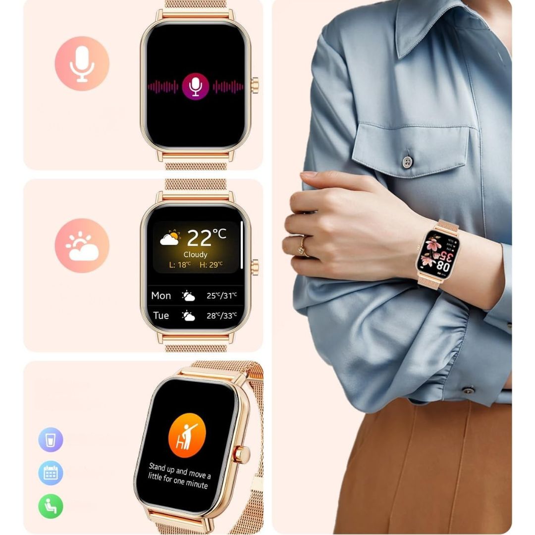 Inteligetny Zegarek Smartwatch Bluetooth Wodoodporny iOS Android j.pol