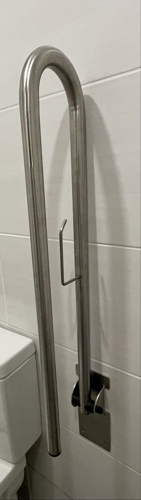 Barra de apoio em inox