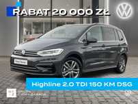 Volkswagen Touran Touran Highline 2.0 TDI 150KM automatyczna, DSG 7