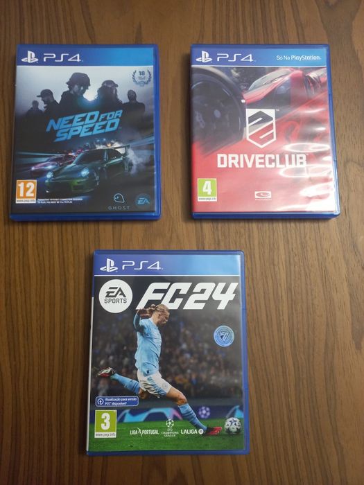 3 jogos PlayStation 4