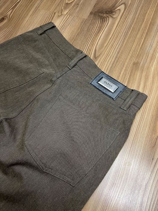 Hugo Boss брюки Alabama оливкові W33 L34 шерсть/віскоза