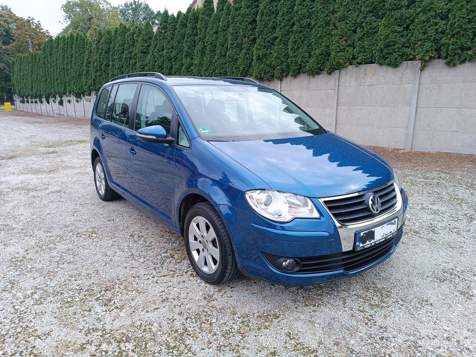VW Touran Lift 2009r 1.6 MPI 102km Benzyna-Mega Stan! Opłacony