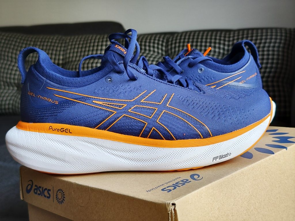 ASICS Gel Nimbus 25 Deep Ocean / Bright Orange