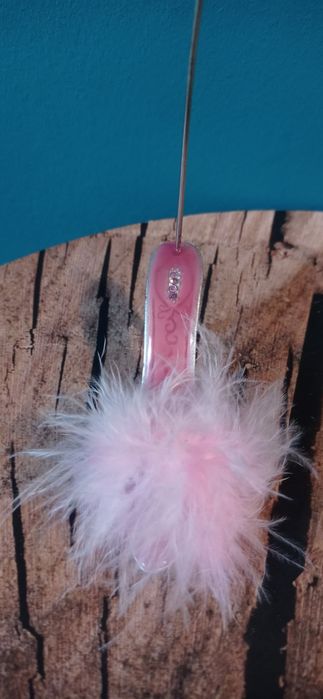 Szpilka pantofelek bucik stojak na zdjęcie ozdoba