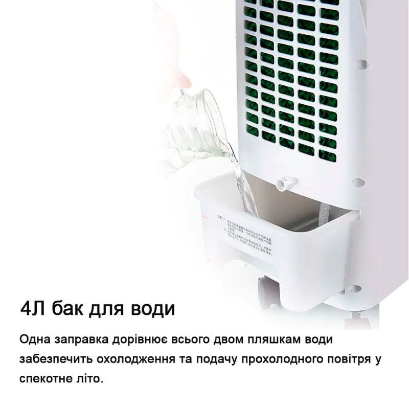 Портативний кондиціонер вентилятор зволожувач 3в1 Veova Air Cooler Pro