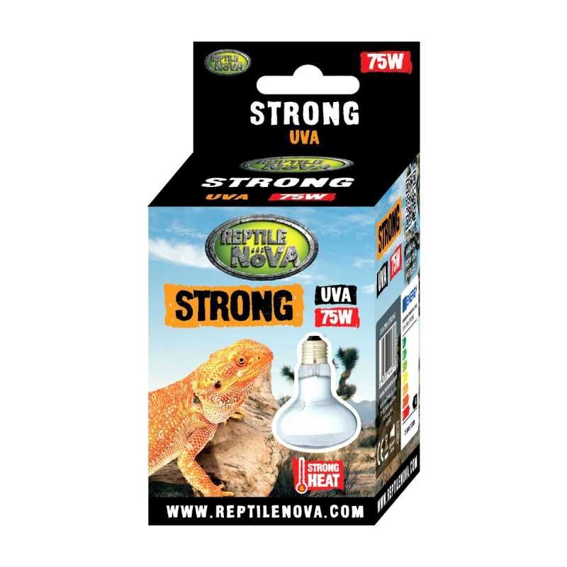Żarówka grzewcza UVA - REPTILE NOVA Strong 75W