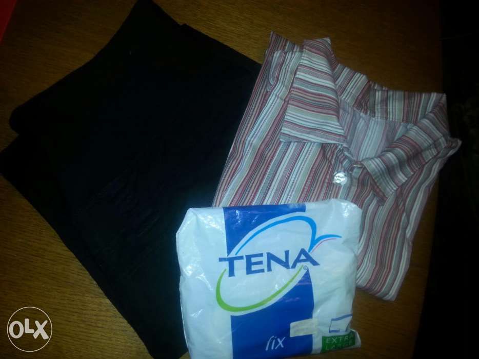 Rybaczki ciążowe spodnie H&M mama+bluzka+nowe majtki poporodowe tena