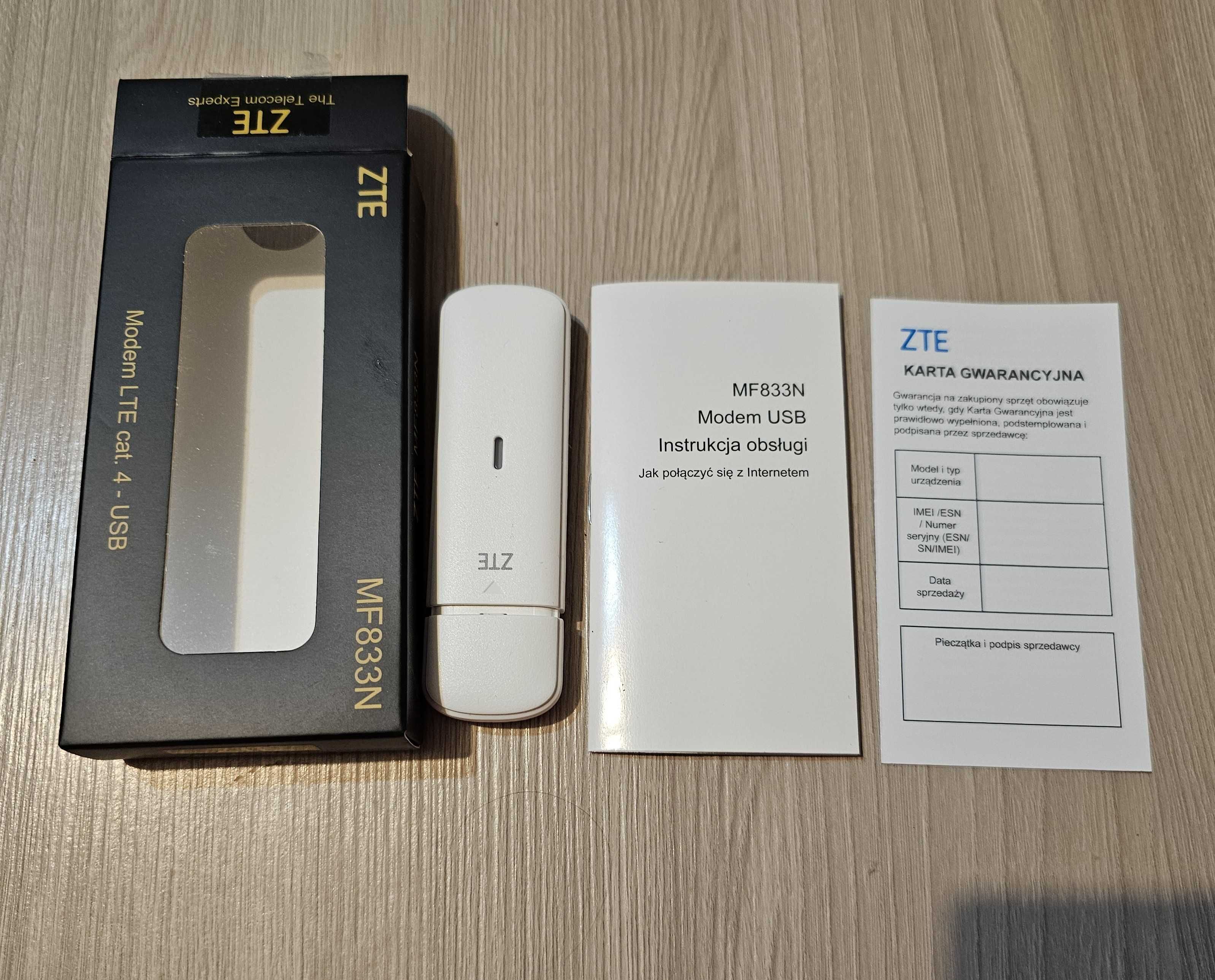 Modem LTE ZTE MF833N KAT.4
