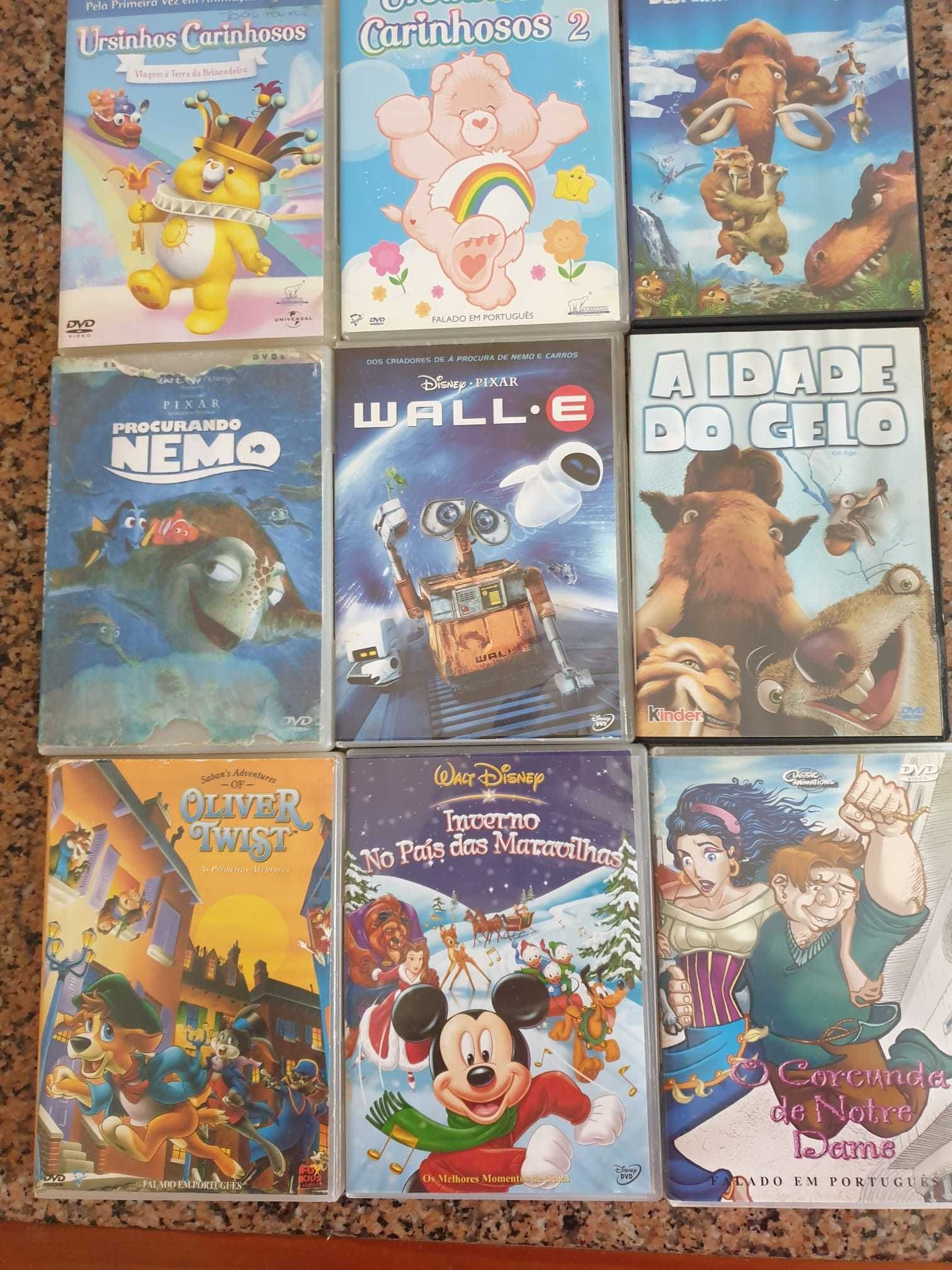 DVDs para crianças