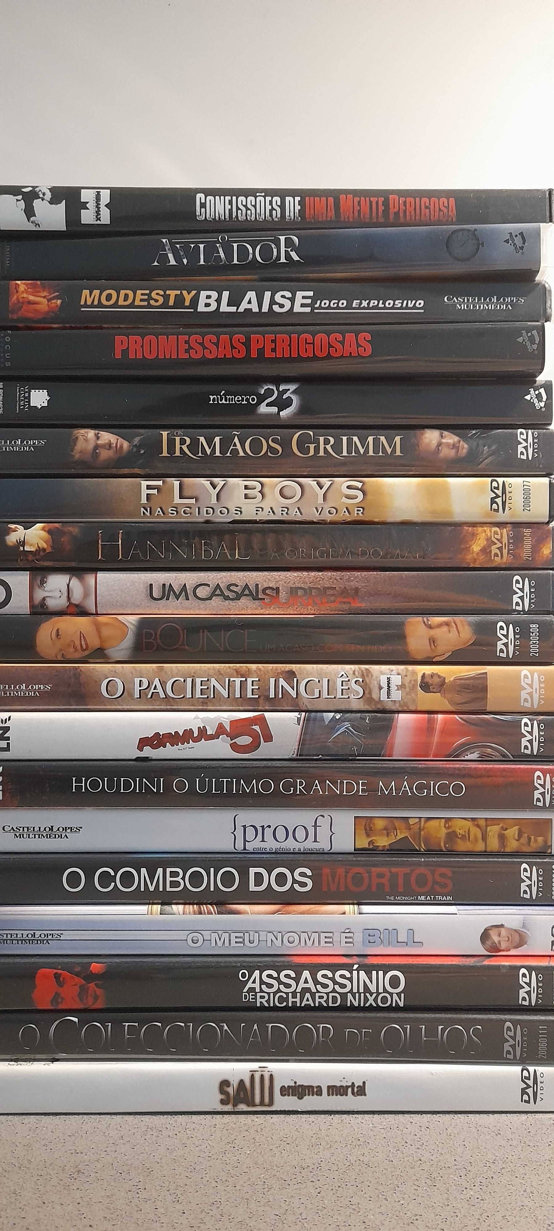 Dvd's vários tipos de filmes