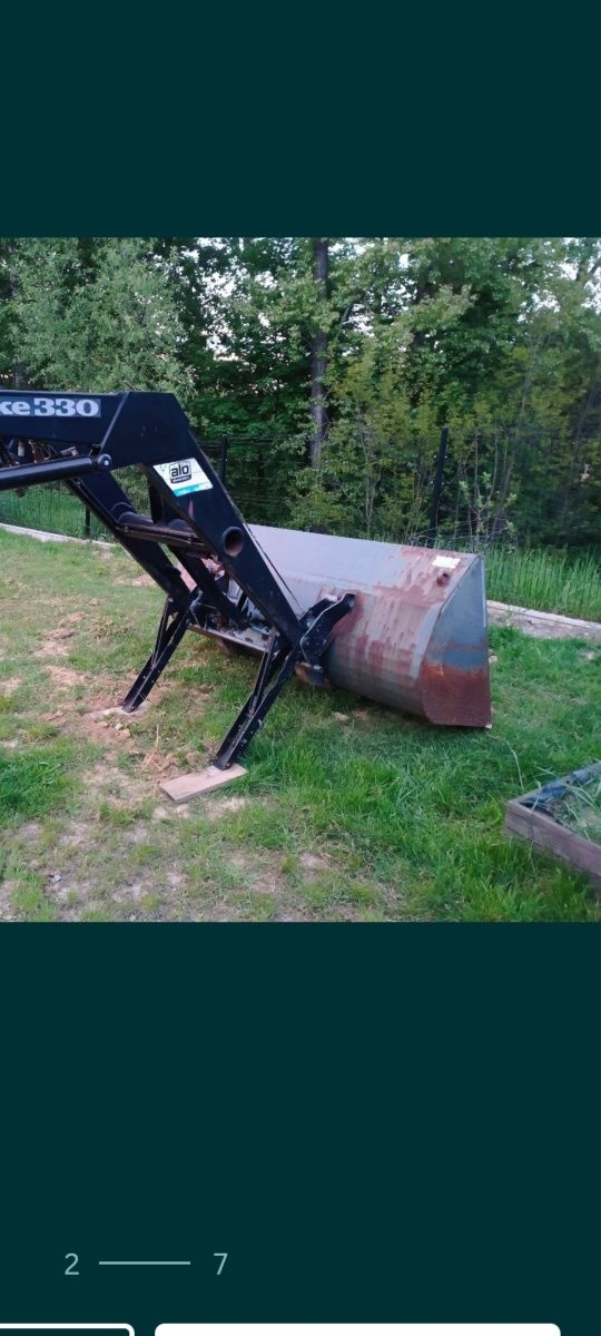 Łyżka  łycha Quicke tur ładowacz zetor ursus massey