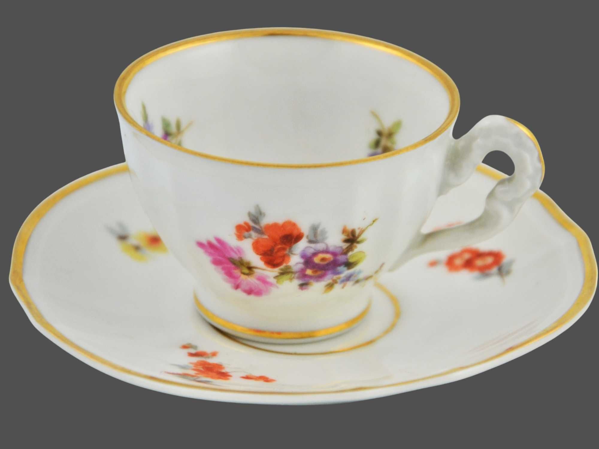 Filiżanka espresso Fürstenberg Dolna Saksonia Niemcy lata 50te