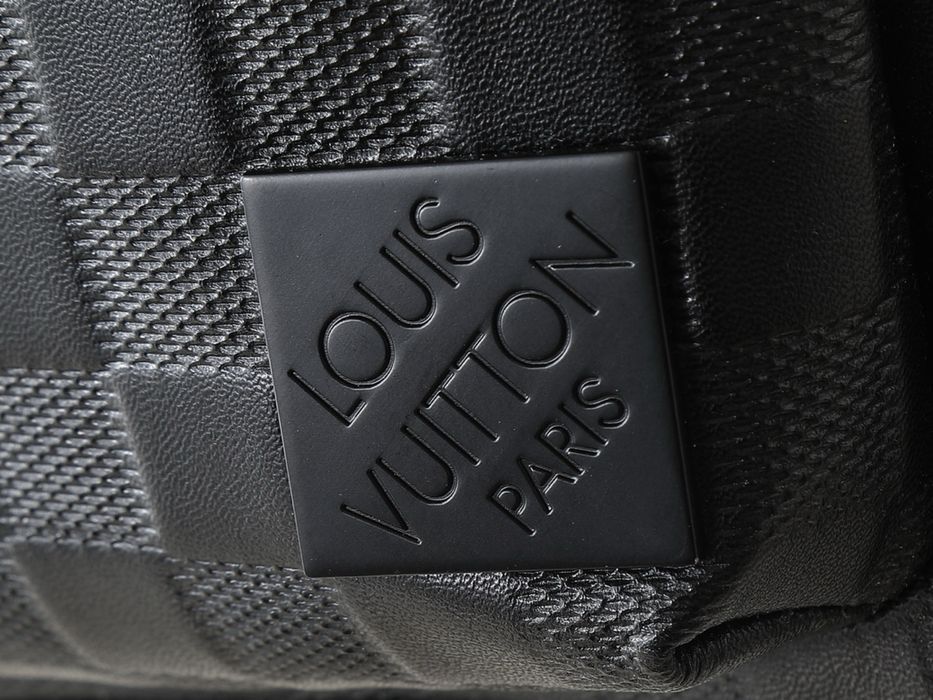 Louis Vuitton Avenue сумка мужская унисекс черная коричневая оригинал