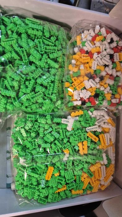 Mini klocki dla dzieci zabawka układanie dinozaur puzzle 3D 7050 eleme