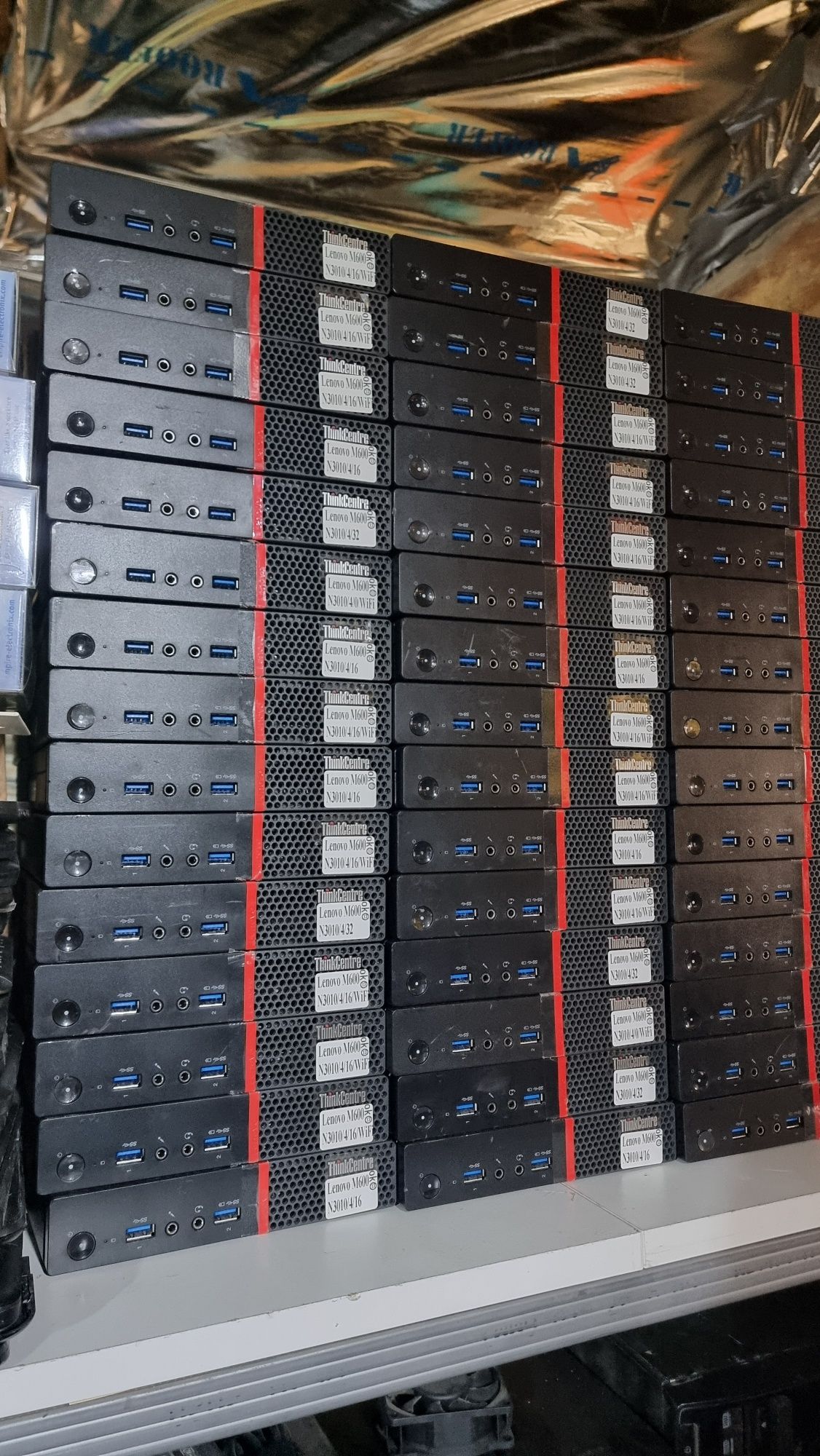 400шт!! Тонкий клієнт, неттоп Lenovo M600 4гб ддр3/16гб ussf гурт
