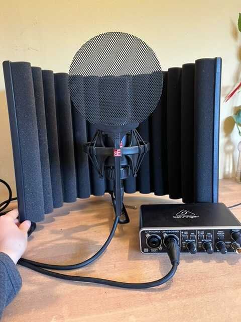 Mikrofon sE electronics X1S Studio Bundle z kabiną wokalną