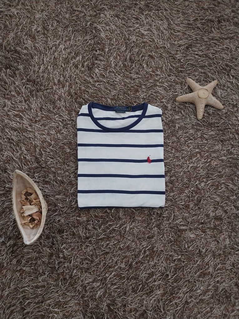T-shirt Ralph lauren com riscas