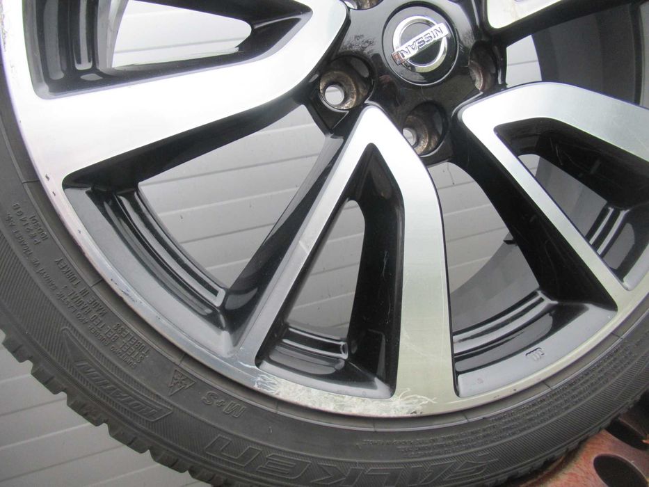 ALU+Opony zima R19 Nissan Qashqai,X-TRAIL Kadjar,CAPTUR 2,DUSTER 5936