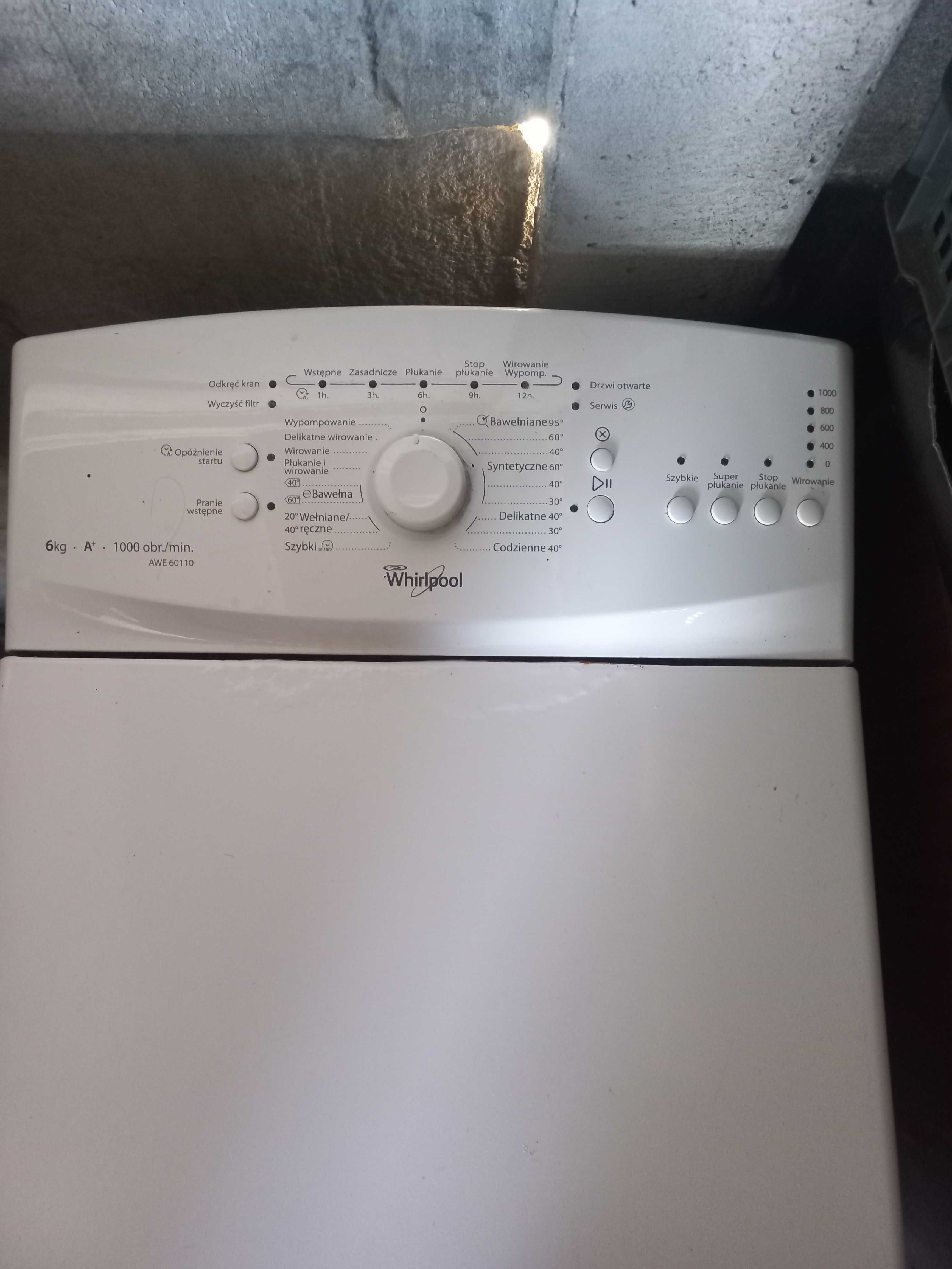 Pralka Whirpool AWE60110