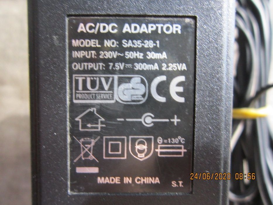 Продам недорого блок питания AC/DC ADAPTOR SA35-28-1