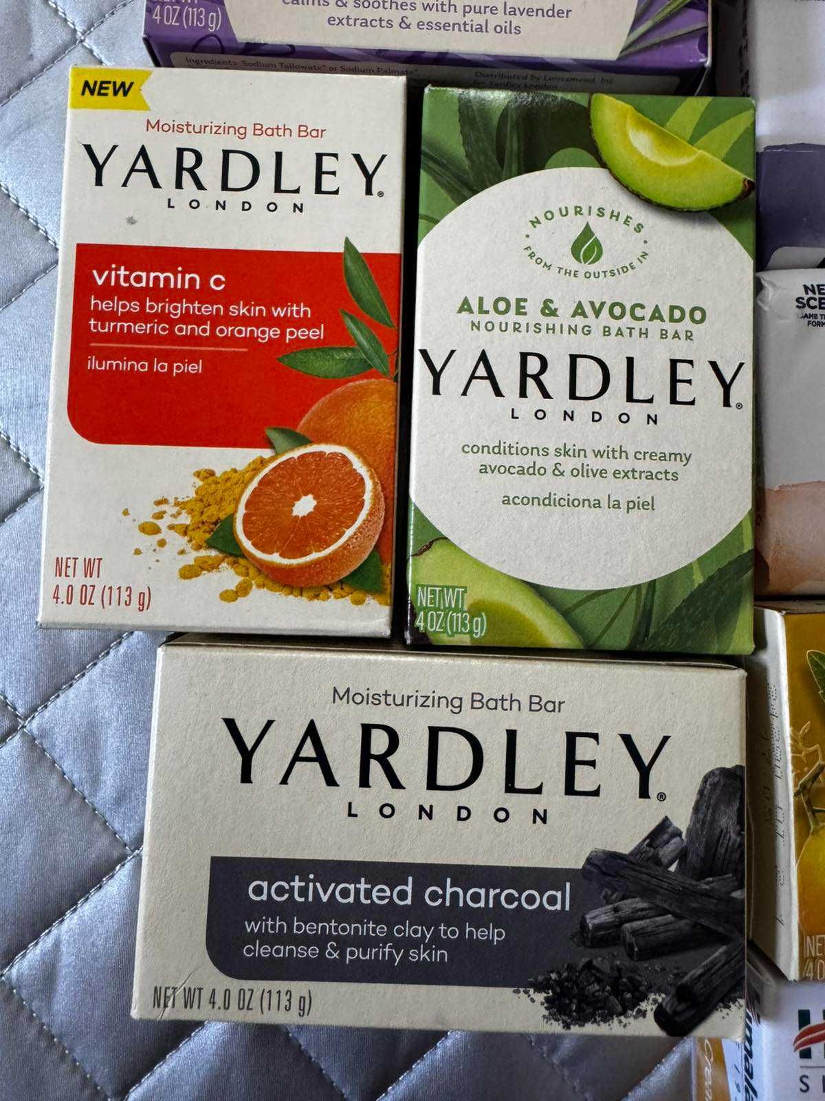 Мило тверде натуральне kirk`s palmers yardley mildbynature від акне