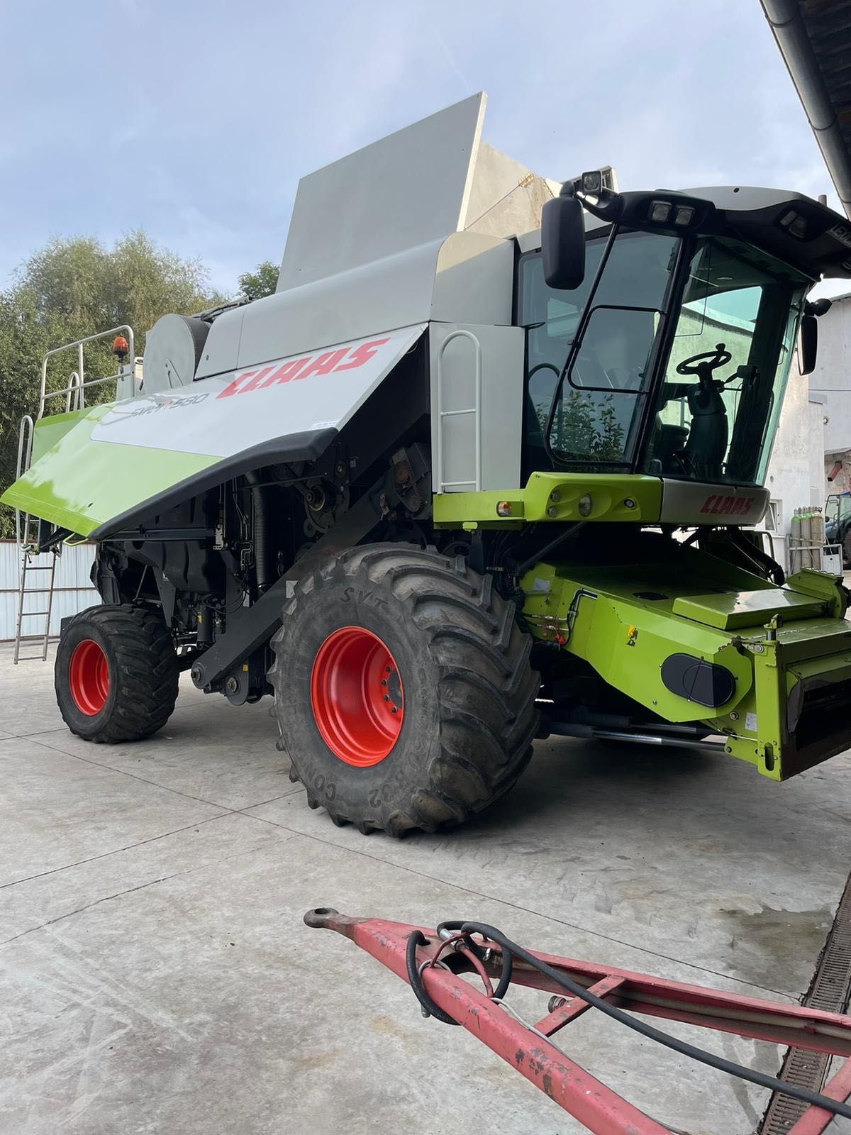 Kombajn Claas Lexion 580