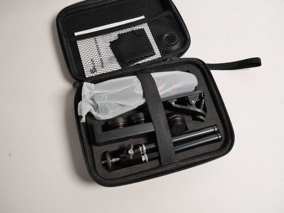 Набір лінз для телефонів макро ширококутна теле новий! Комплект!