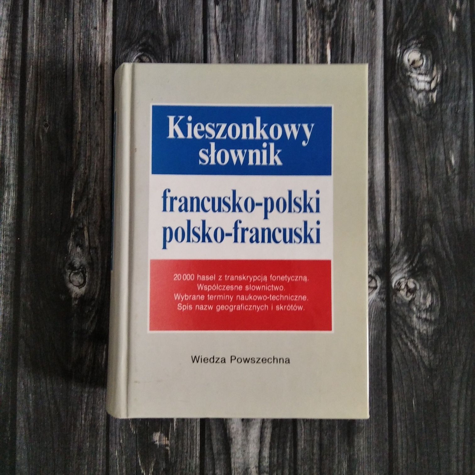 Kieszonkowy słownik francusko-polski