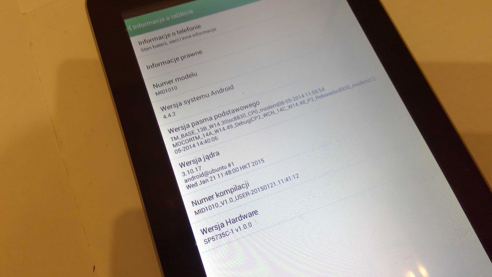 Tablet Manta MID1010 nr1584