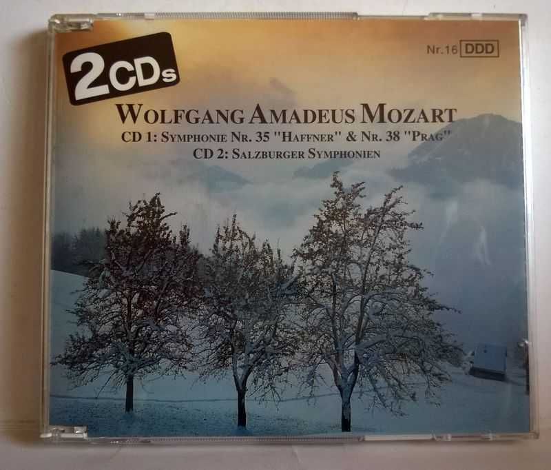 2CD Mozart Symfonie Haffnerowska Praska NOWA