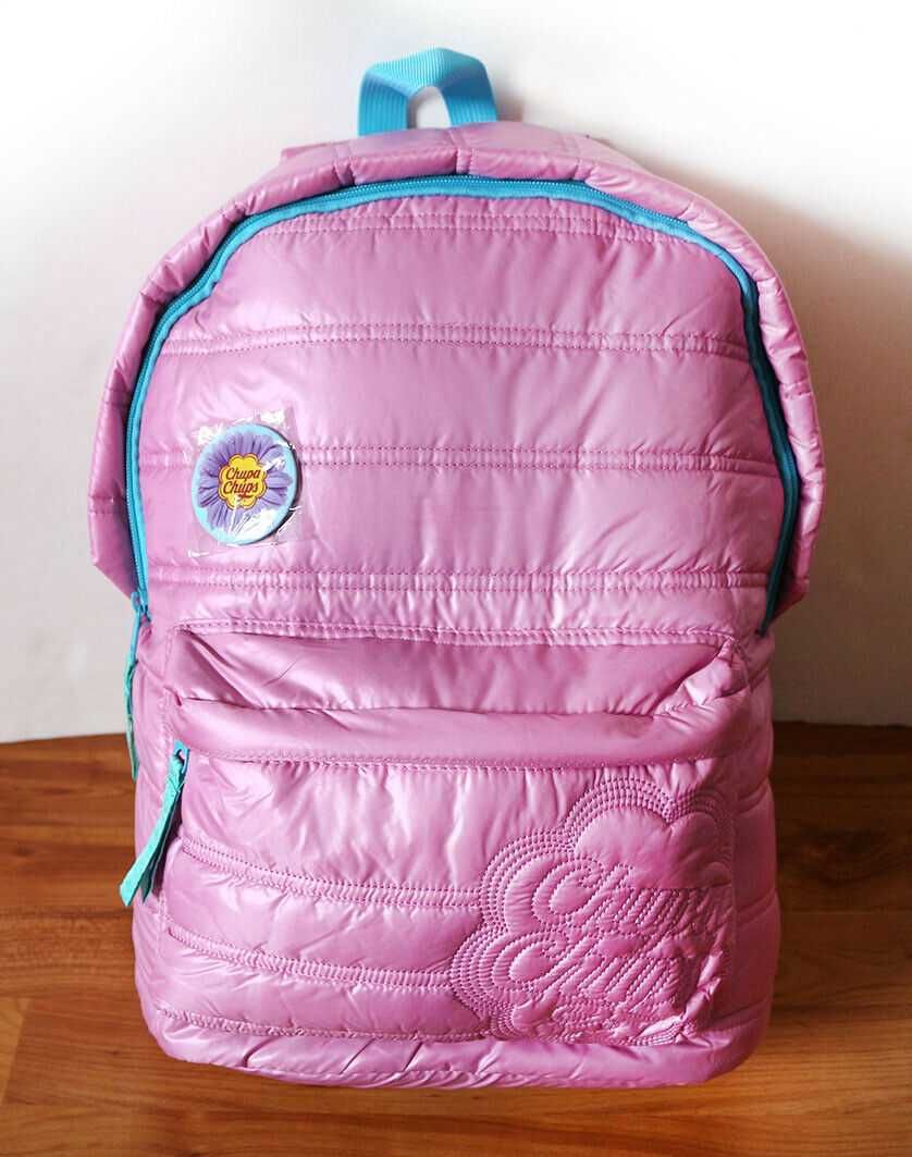 Mochila Chupa Chups Rosa Acetinado 18 litros