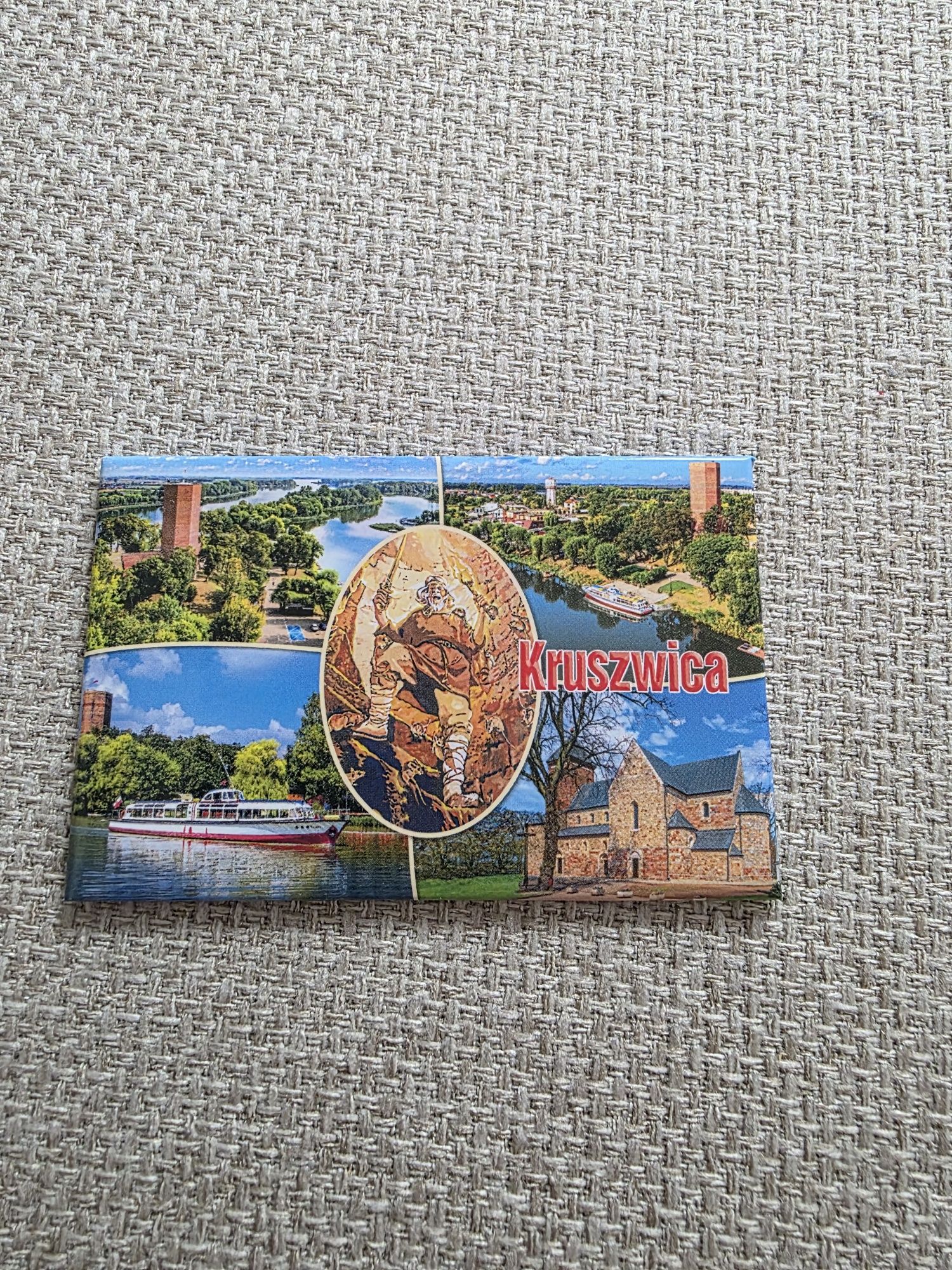 Magnes na lodówkę Kruszwica