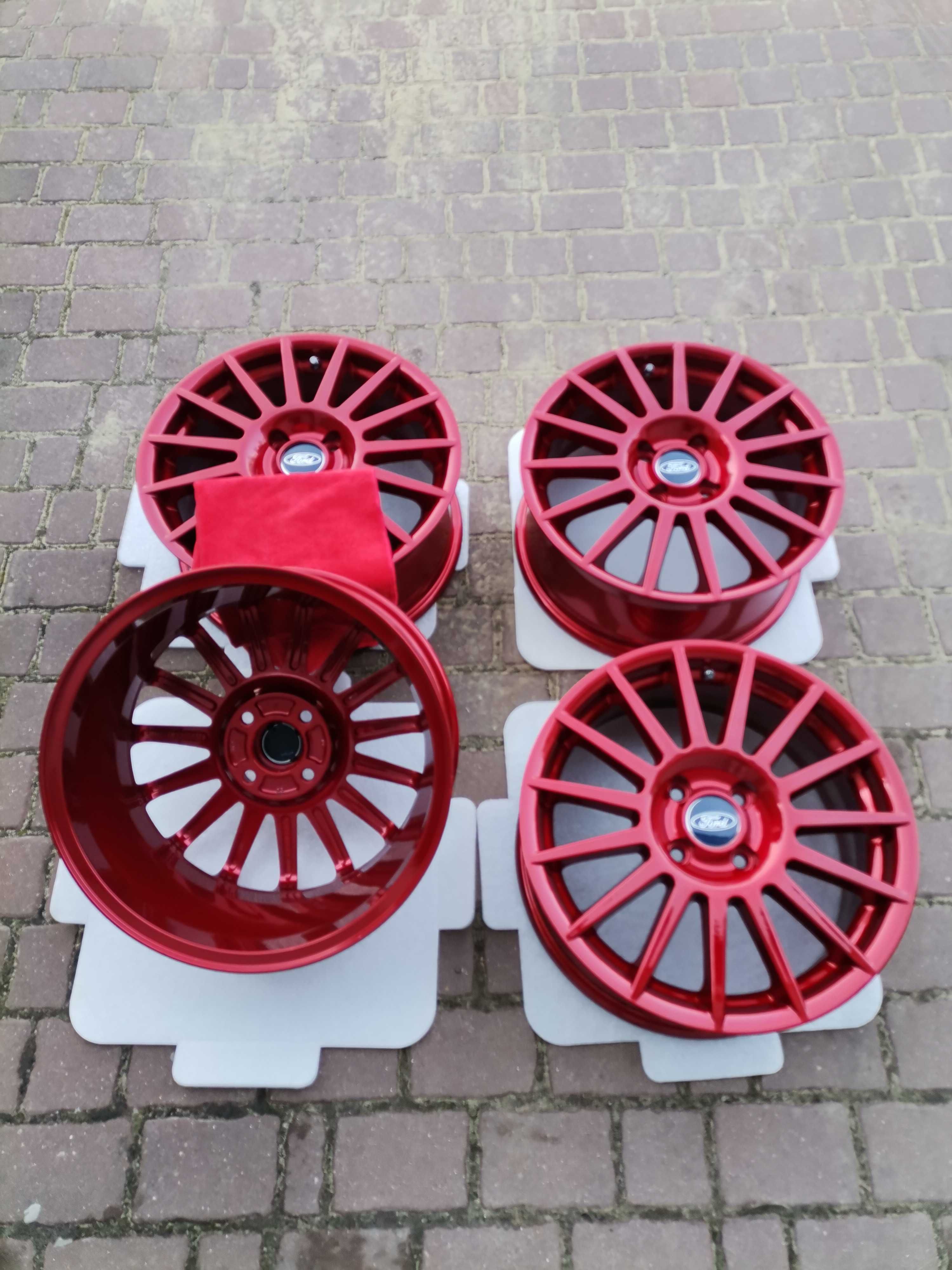 17'' 4x108 Ford Fiesta St Candy Red Śliczne