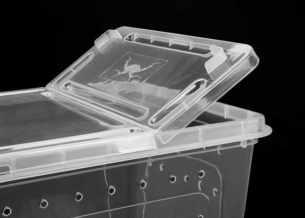 Terrarium dla ptasznika pojemnik hodowlany braplast 26x17,5x11,5cm