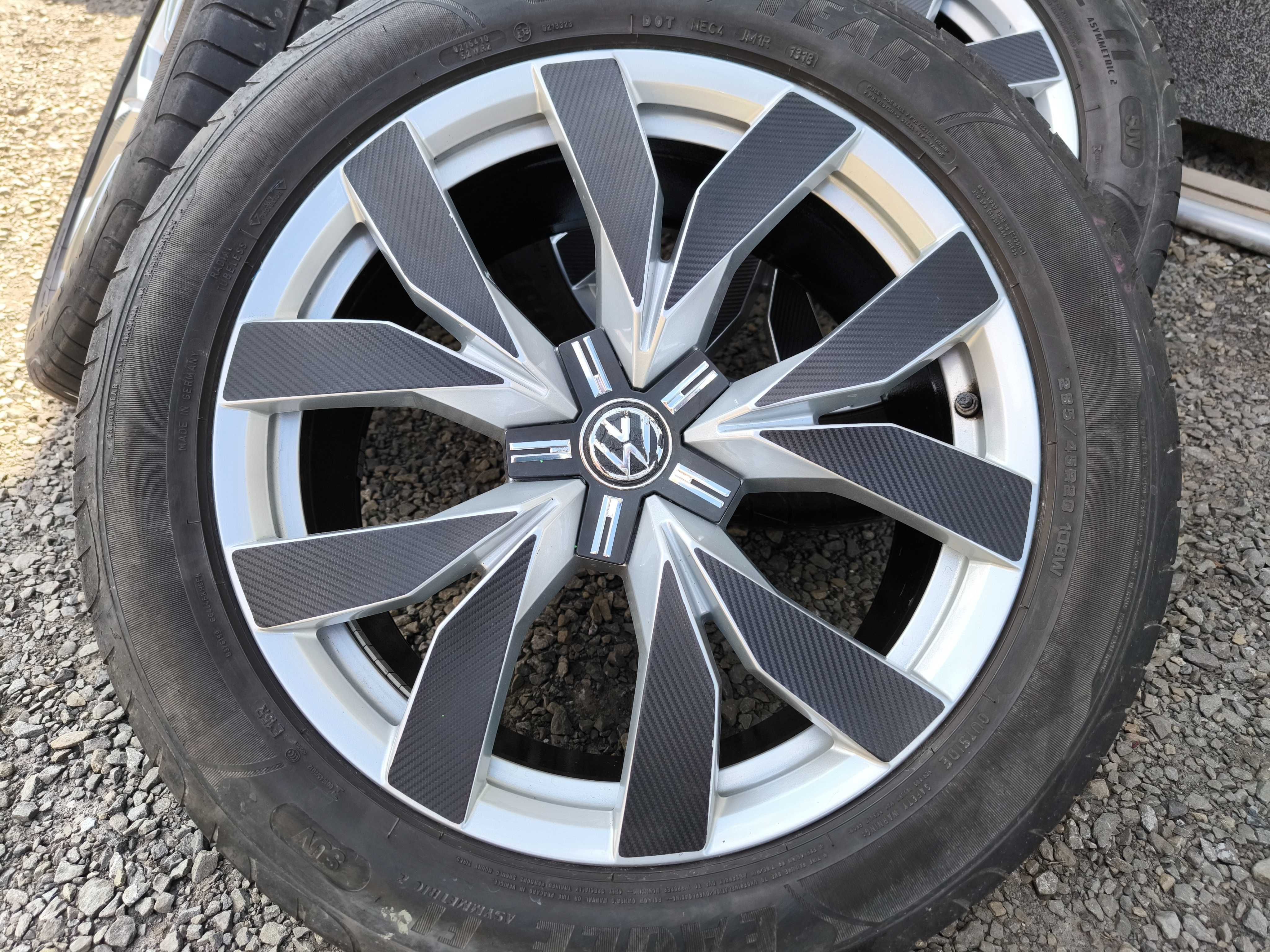 Koła VW Touareg Audi Q5 SQ5 Q7 Q8 A8 20 cali 5x112 ET33 Opony 285/45