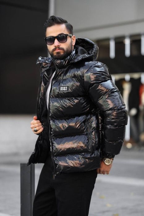 Nowa męska kurtka zimowa dsquared 3xl polysk