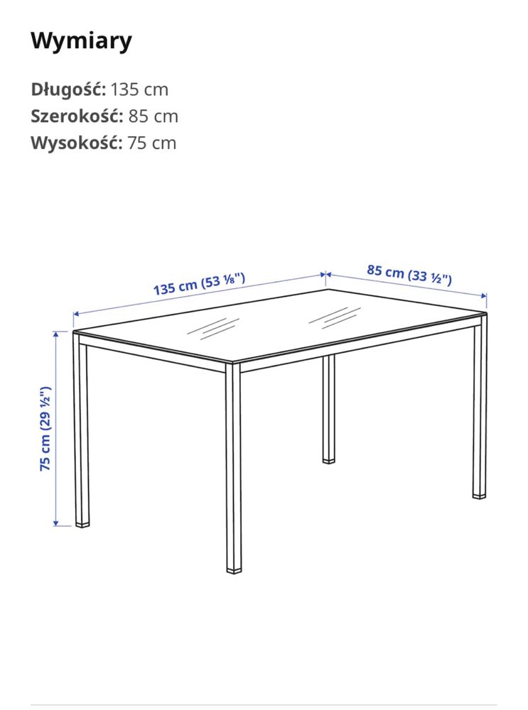 Stół Torsby ikea