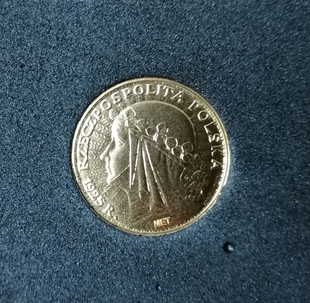 20 zł 1925 Głowa Kobiety kopia monety próbnej stan L