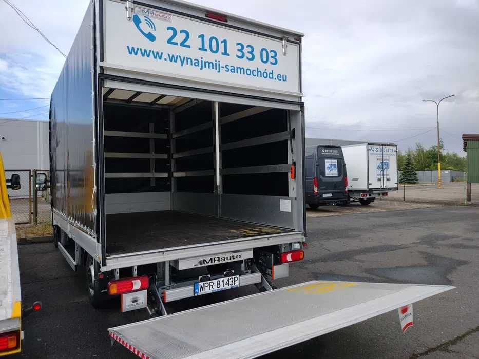 Wynajem busów Iveco Daily Plandeka Winda/Firanka/Dostawczy Łódź