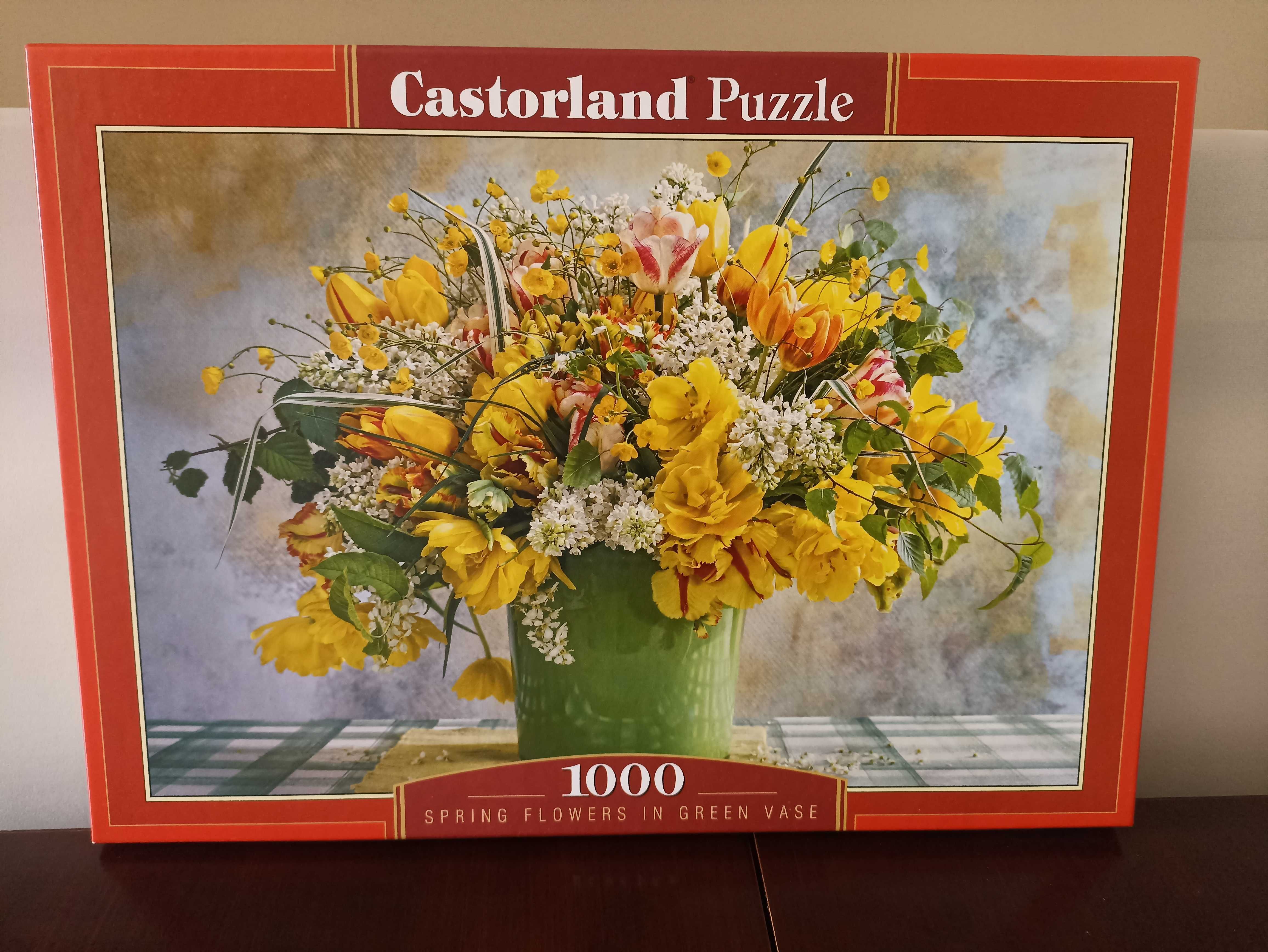 Puzzle 1000 Castorland wiosenne kwiaty